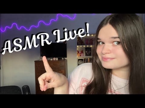 ASMR Lets Do Your FAV Triggers Live!