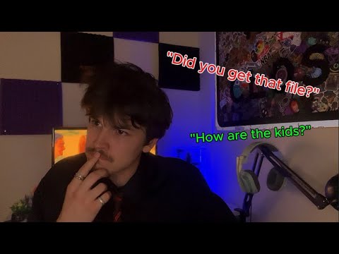 ASMR Small Talk Before The Big Meeting | Roleplay