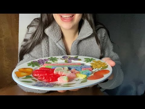 ASSORTED GUMMY CANDY ASMR *CHEWY ABD SOFT EATING SOUNDS*
