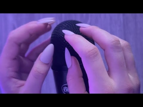 ASMR Tingly Mic Scratching & Tapping 🧠😴 (No Talking) 
