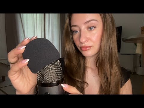 ASMR scratching that itch in your brain (gentle mic pumping, soft whispering)