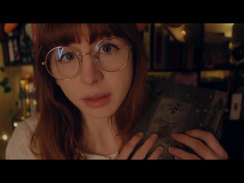 obsessed librarian BEGS you for a job! (asmr)