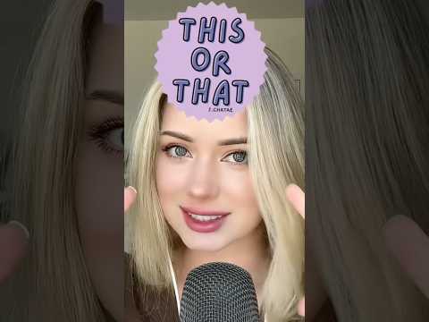 #asmr #relax #thisorthat