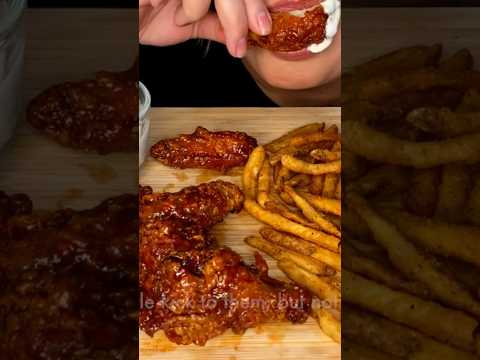 Popeyes NEW wings #shorts #asmr #food #popeyes
