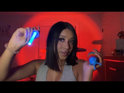 ASMR| Fast & Aggressive Trigger Assortment 💤 (Water globes, plucking, nails, bugs, energy rain..)