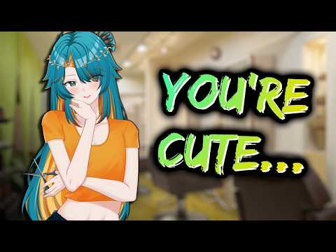 Femboy Hairstylist Flirts with You [M4A] [ASMR Roleplay]