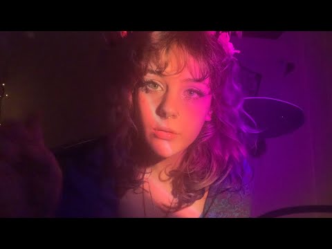 💤CHAOTIC ASMR: Fairy gives u a haircut! Spit painting, glittery visuals, hand movements + more!💤