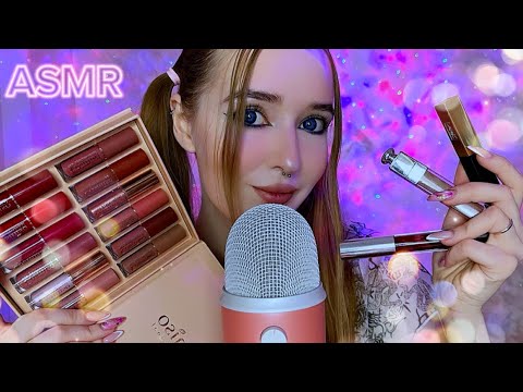 АСМР ОБЗОР МОИХ ПОМАД💄/история моих губ👄/звуки рта 💦|ASMR REVIEW OF MY LIPSTICKS/story of my lips