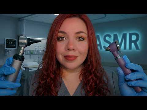 ASMR Professional OTOSCOPE Ear Cleaning Hospital Roleplay
