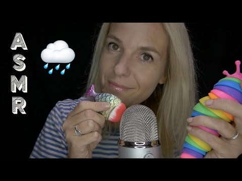 ASMR FR ⛈️ Je chuchote et te fais plein de triggers (+ son de pluie / orage) ⛈️
