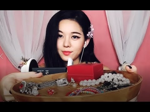 アクセサリー紹介 japanese asmr 日本語  雑談  Accessories Con maña