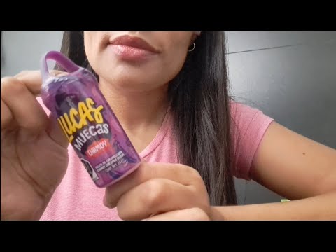 ASMR |Lucas Muecas Chamoy|😝👅🍭| #sonidos relajantes| #notalking 🤐