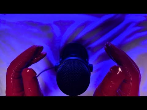 ASMR Leather Gloves (Red Edition) Glossy Triggers