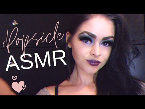 CHANNEL UPDATE & POPSICLE LICKING ASMR UP-CLOSE! 👅 Mmmmmmmm so yummy!