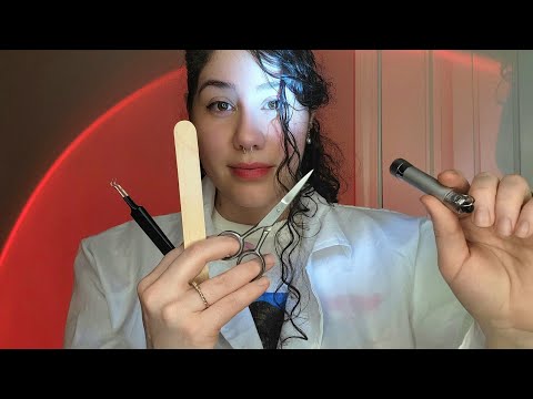 Te hago cirugía plástica ASMR/ Atención personal 💉