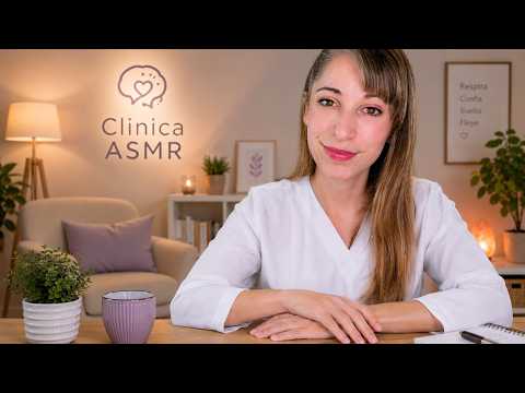 ASMR Médico Doble 🩺 Psicóloga + Daltonismo | Clínica ASMR