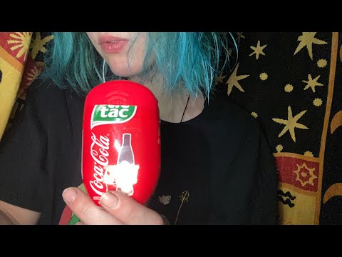 Asmr tic tacs+mouth sounds