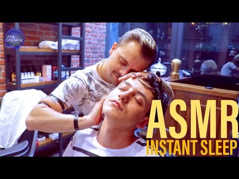 ASMR SLEEP THERAPY ● YOU ARE IN THIS BARBER SHOP ✅ ASMR MASSAGE