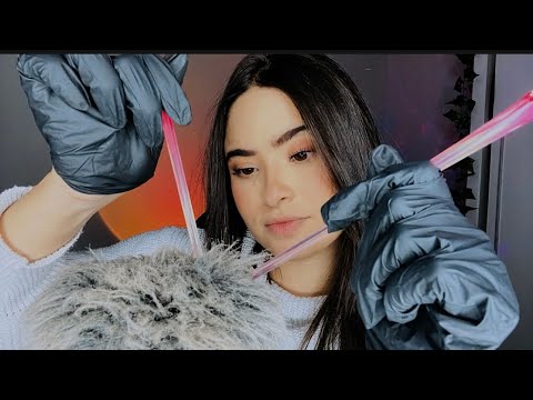 ASMR: TRICOLOGISTA EXAMINADO SEU COURO CABELUDO (voz suave)💆🏻‍♀️💤