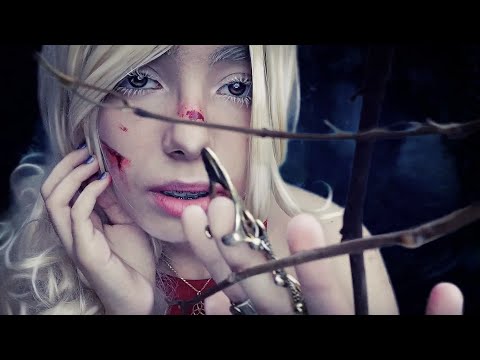 ASMR RPG | VOCÊ SE MACHUCOU E EU CUIDO DE VOCÊ | GUERREIRA ROLEPLAY