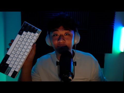 ASMR keyboard sounds for deep sleep