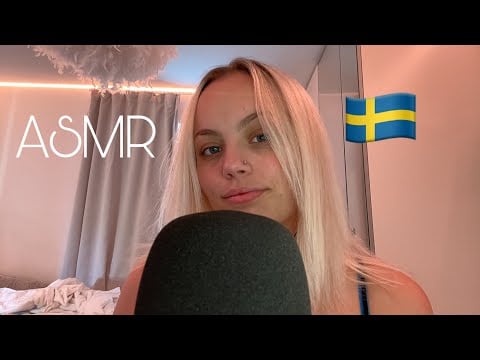 ASMR Teaching You Swedish 🇸🇪 | Word Repetitions & Mouth Sounds