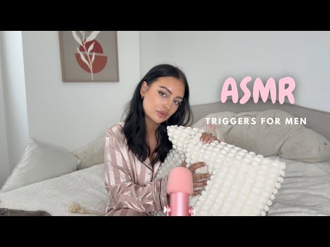 ASMR For Men | Scratches, Massage, Kisses 