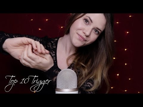 Top 10 ASMR TRIGGER zum Einschlafen 💤 | deutsch/german