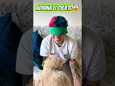 ADIVINA el objeto SIN VER 😱😂