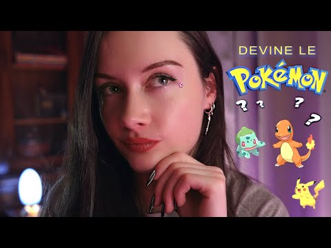 ASMR  devine le pokemon 👀 ⋆｡˚  (lecture, questions, chuchotements...) 