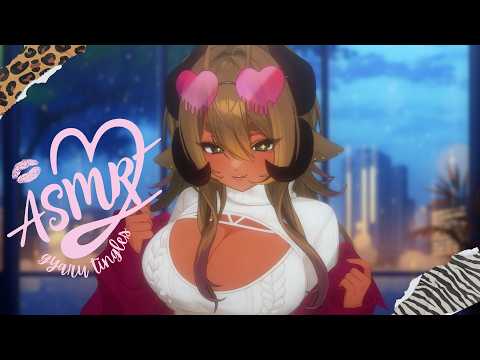 💢💤【Live 3DIO ASMR】ASMR GAL ~💜✌🏾💋
