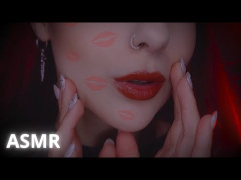 ASMR Lens Fogging to put you to sleep * w/ mouth sounds *