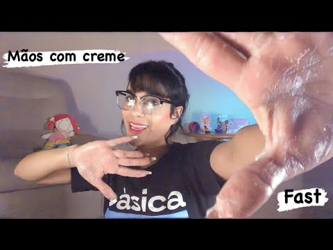 ASMR - sons de mãos com creme♥️