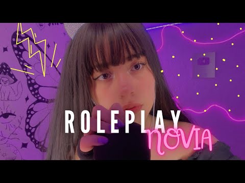 ROLEPLAY | Tu novia cuida tu carita | Andrea ASMR 🦋