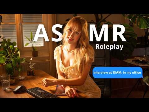 Interview With the Secretary... Can You Impress Her? ✨ ASMR