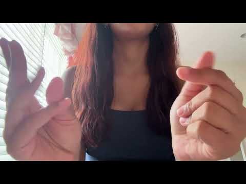 asmr hand sounds pt 122 🩷💜💙