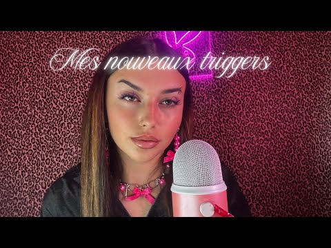 ASMR : MES NOUVEAUX TRIGGERS