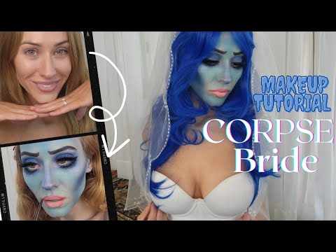 ASMR 🧟‍♀️👰‍♀ Corpse Bride Makeup Tutorial ✨️