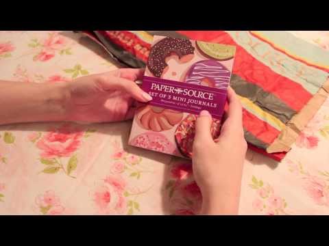 New York Goodies (ASMR package crinkling, cardboard noises and soft spoken)