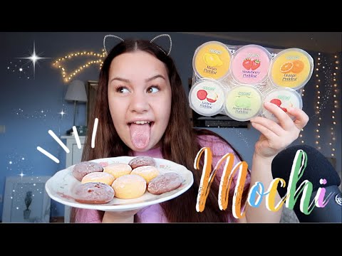 [ASMR] Ich probiere ASIATISCHE ICE MOCHIS + PUDDING 🍡🍧 | ASMR Marlife