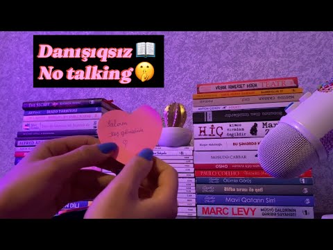 Book page turning 📚 Hsy ASMR 📖 Kitab vərəqləmək ASMR Azerbaijan 🇦🇿