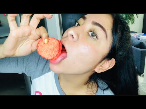 😱🔥😋ASMR ESPAÑOL ~ MUCHA BABITA ~ COMIENDO TOSTITOS + CHISME 😱🔥😋