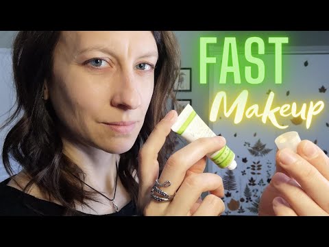 Fast ASMR, The Fastest Makeup Application Ever! No Talking