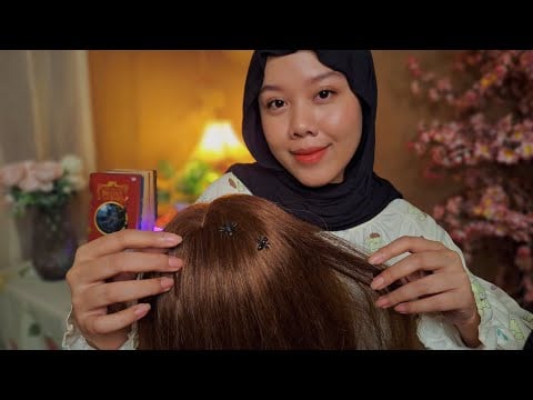 Scalp & Lice Check Before Sleep - Rainy Night 🌧️ | ASMR Sleep Treatment, Personal Attention