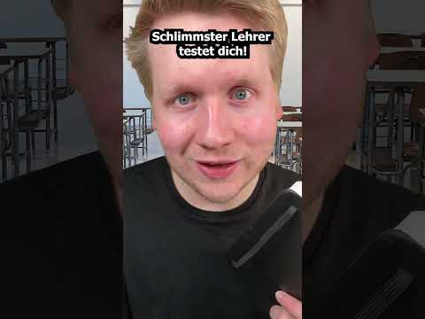 Schlimmster Lehrer testet dich! #asmr