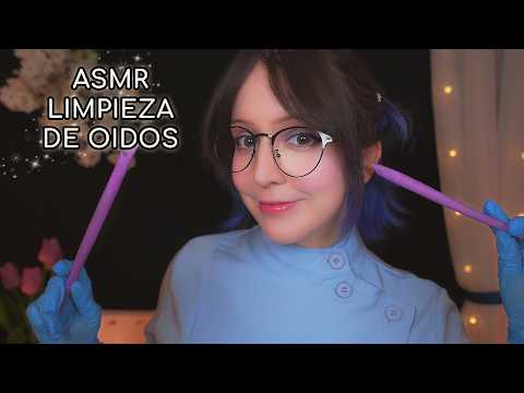 ⭐ASMR Limpieza y Examen de OÍDOS Inaudible 👂Sonidos de Boca y Susurros para Dormir 2