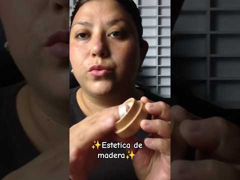 ASMR estetica de madera 🪮💇🩷 #asmr