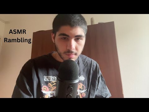 Nursing ASMR Rambling + Hand Sounds (whispered)