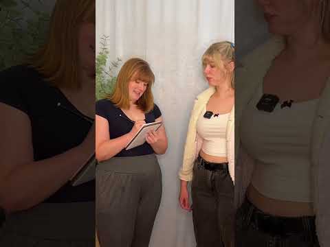 New Short-ASMR Measuring & Clothes Styling Roleplay 💚 #asmr #asmrsounds #asmrfabricnoises