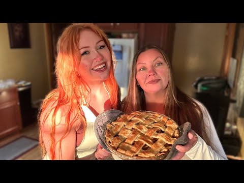 ASMR Baking Apple Pie With My Mom (Close Whispered Voiceover)